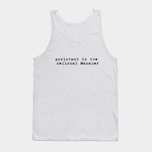 Assistant to the Regional Manager - The office Tank Top